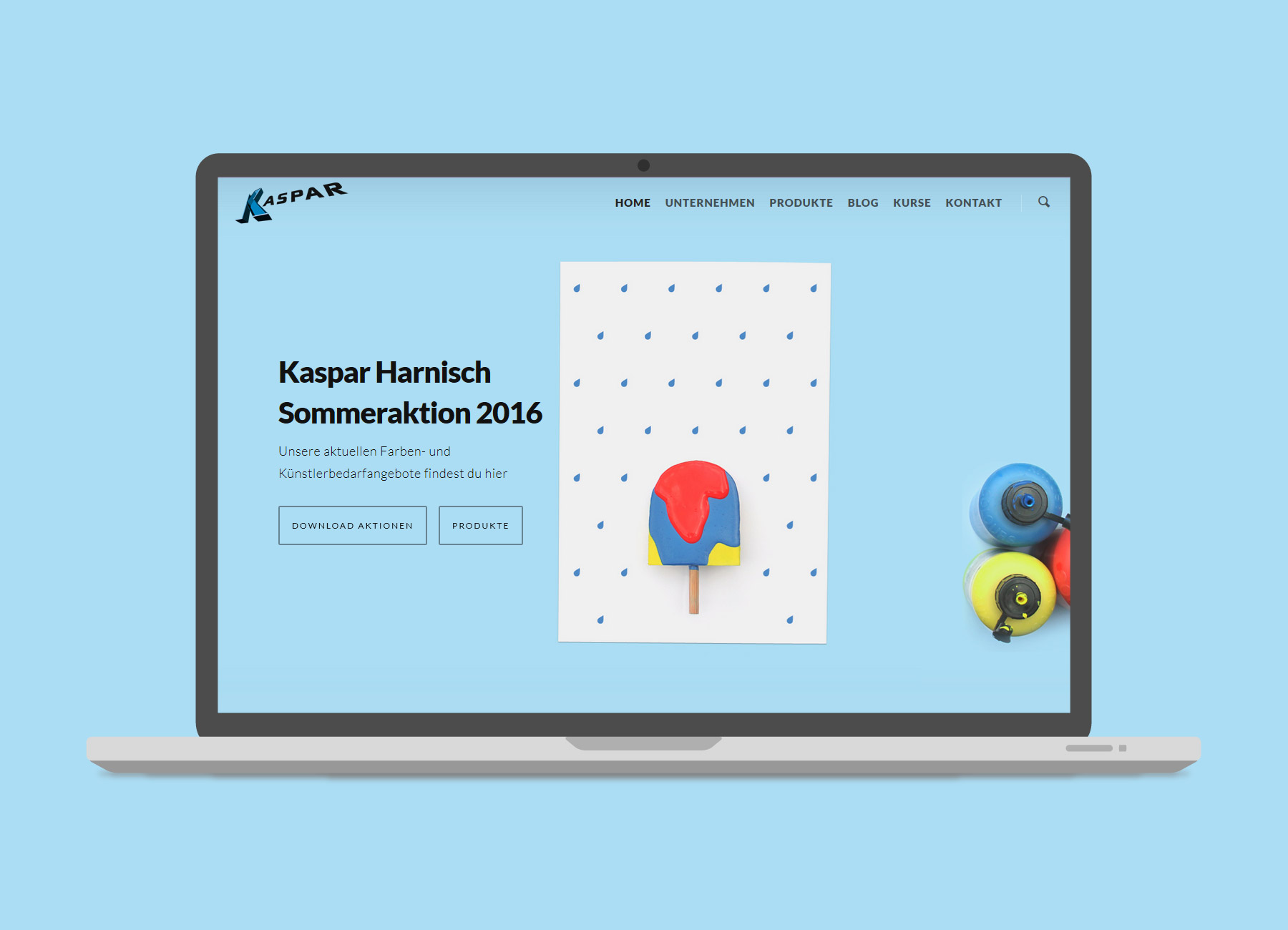 Kaspar Harnisch Website
